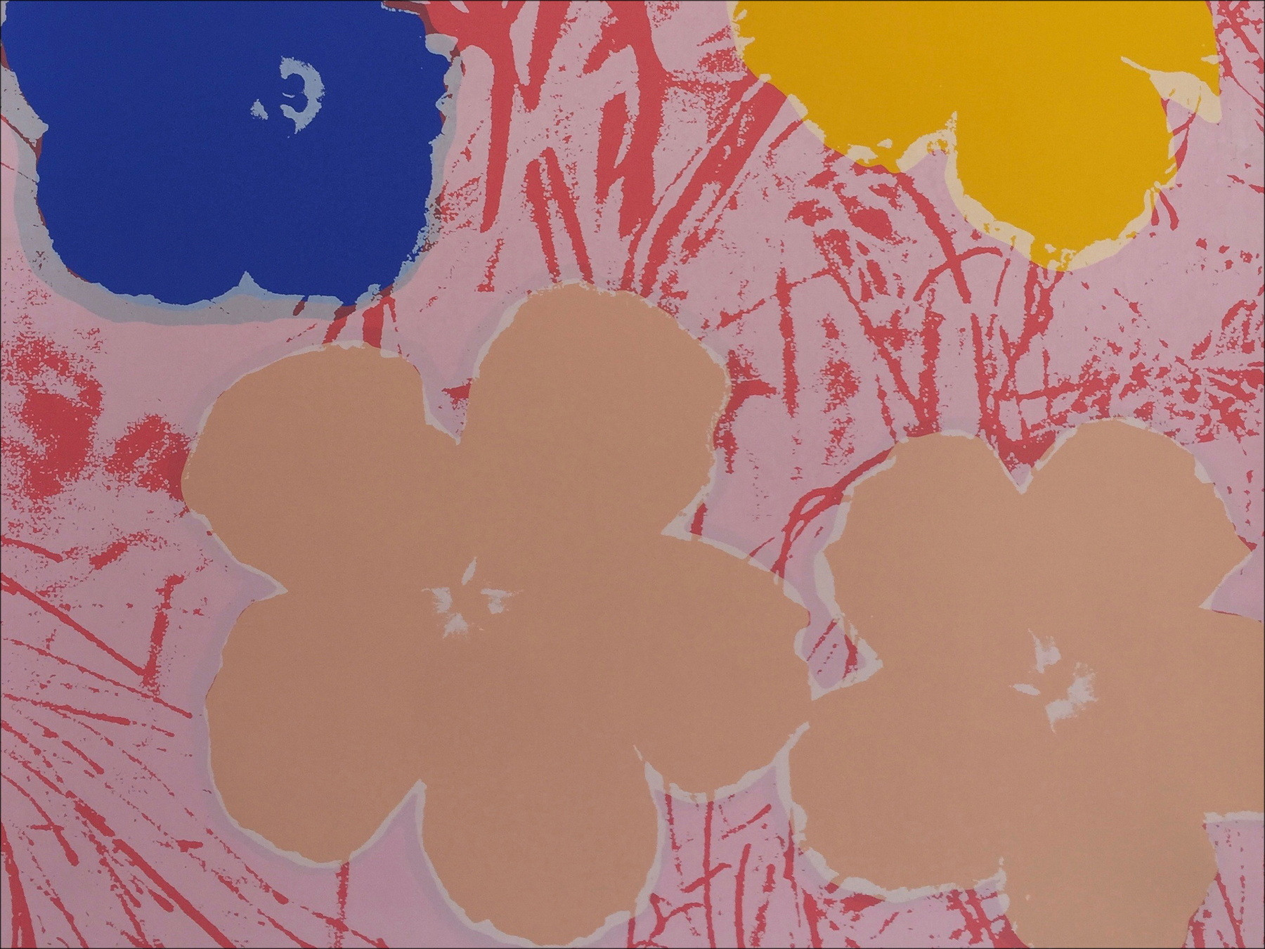 Andy Warhol – sérigraphie - Sunday Flower 70