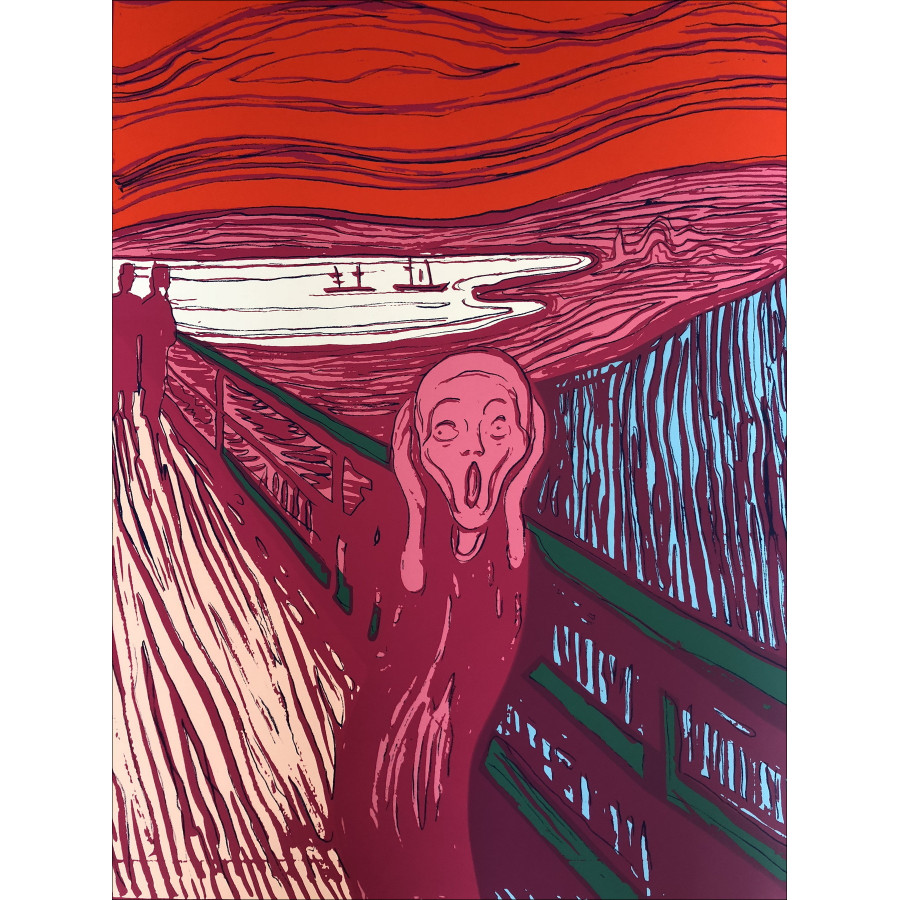 Andy Warhol - Munch, The Scream Rose