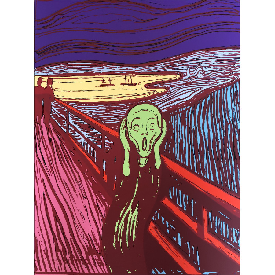 Andy Warhol - Munch, el grito verde