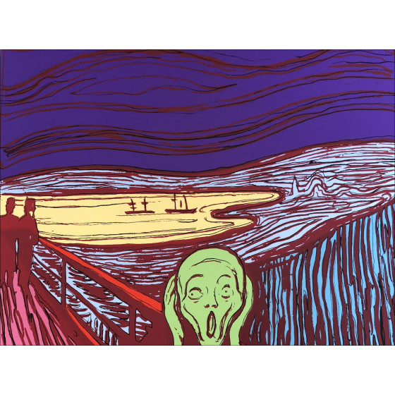 Andy Warhol - Munch, il verde urlo