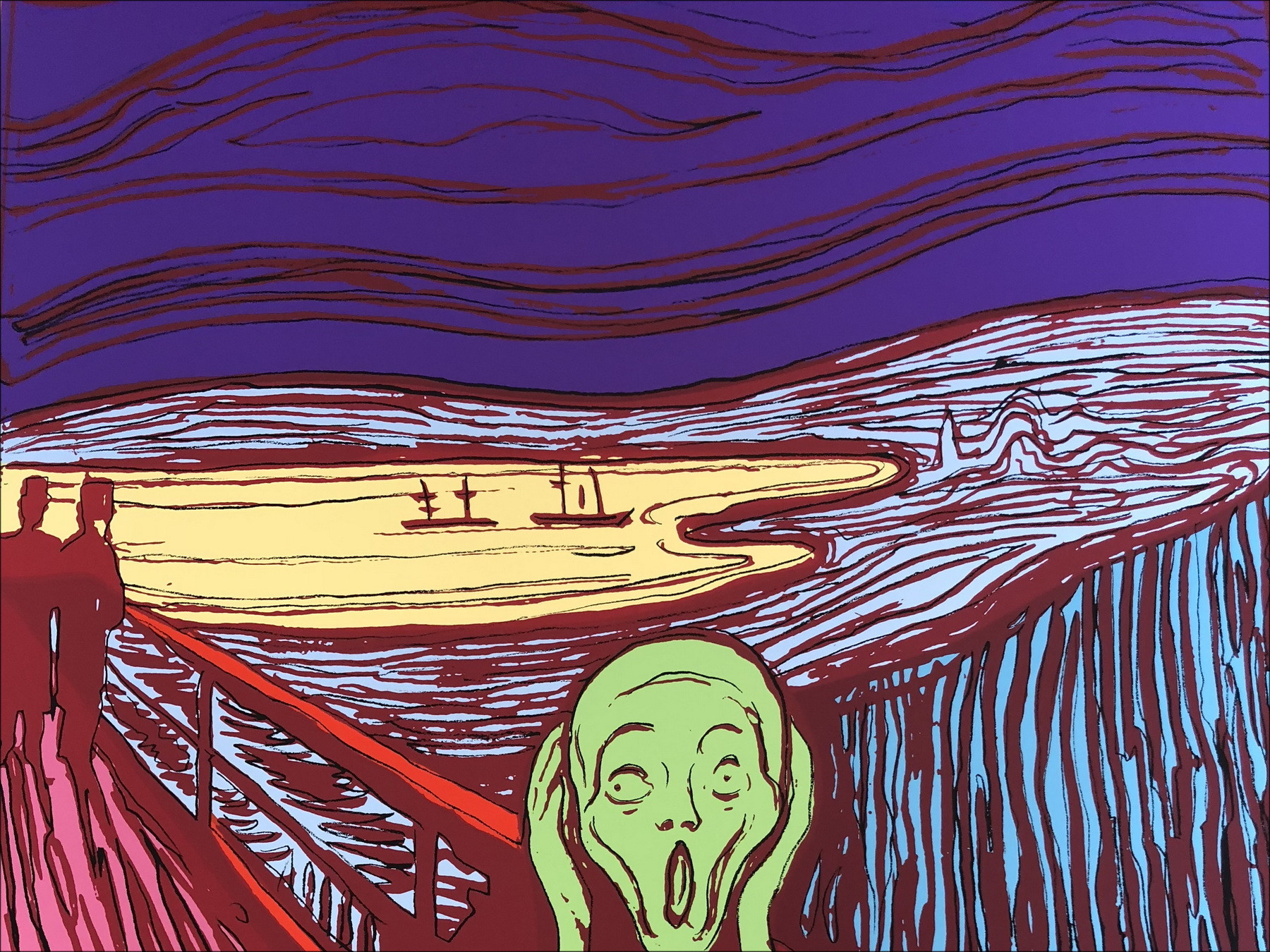 Andy Warhol - Munch, el grito verde