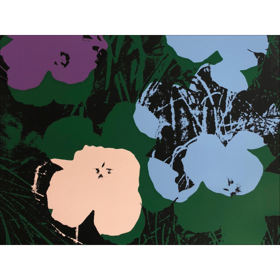 Andy Warhol – Sunday Flower 64, sérigraphie