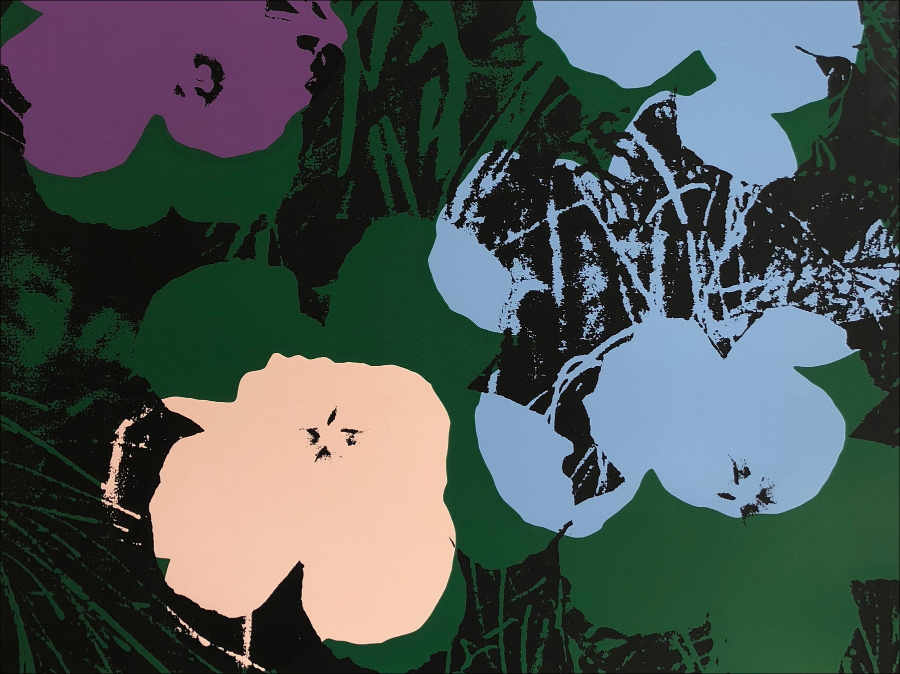 Andy Warhol - Domenica Flower 65, serigrafia
