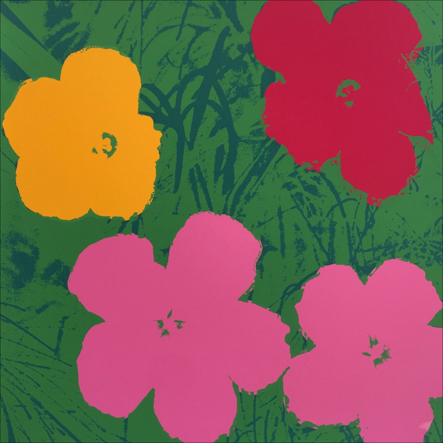 Andy Warhol - Flor del domingo 65, serigrafía