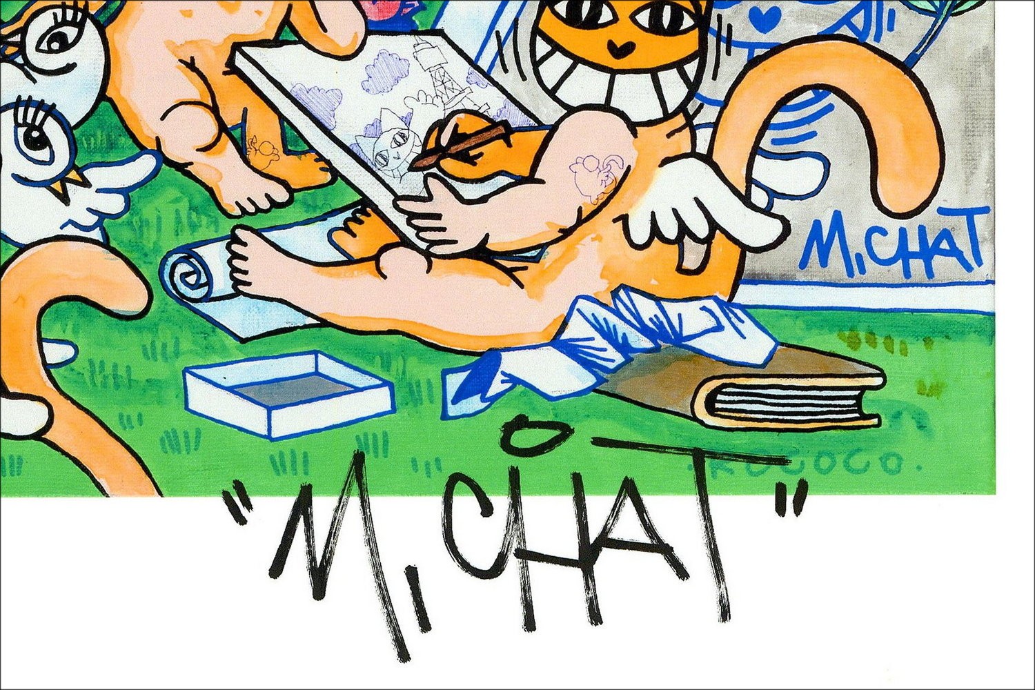 Buy Lithography M.Chat - M.Chat and his masters