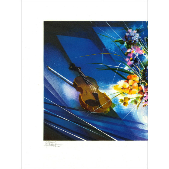 Buy Raymond POULET Blue Horizons Original Lithograph