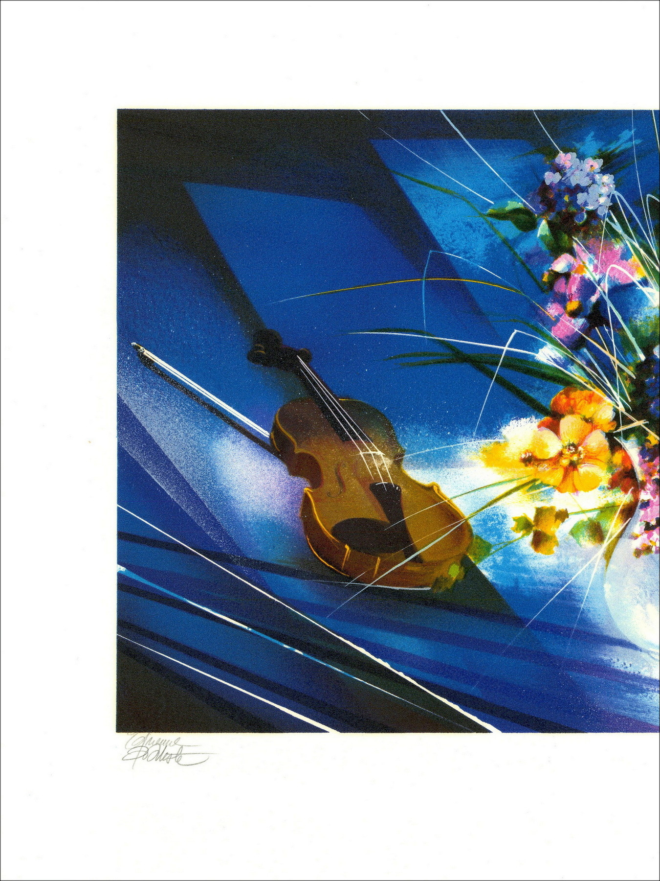 Acquista Blue Horizons da Raymond Chicken Original Litograph