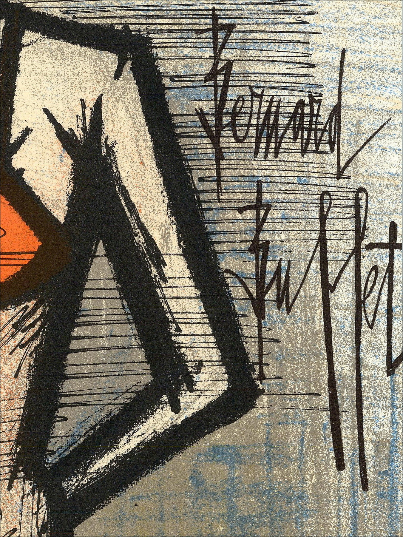 Comprar Litografía original Bernard Buffet La playa de 1967