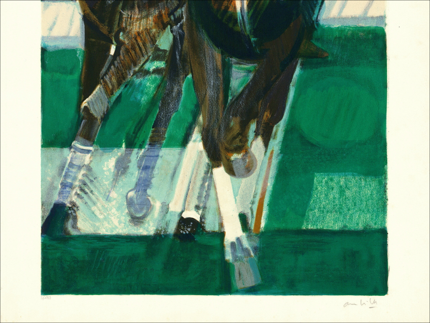 Paul Ambille – Polo | Original signed lithograph