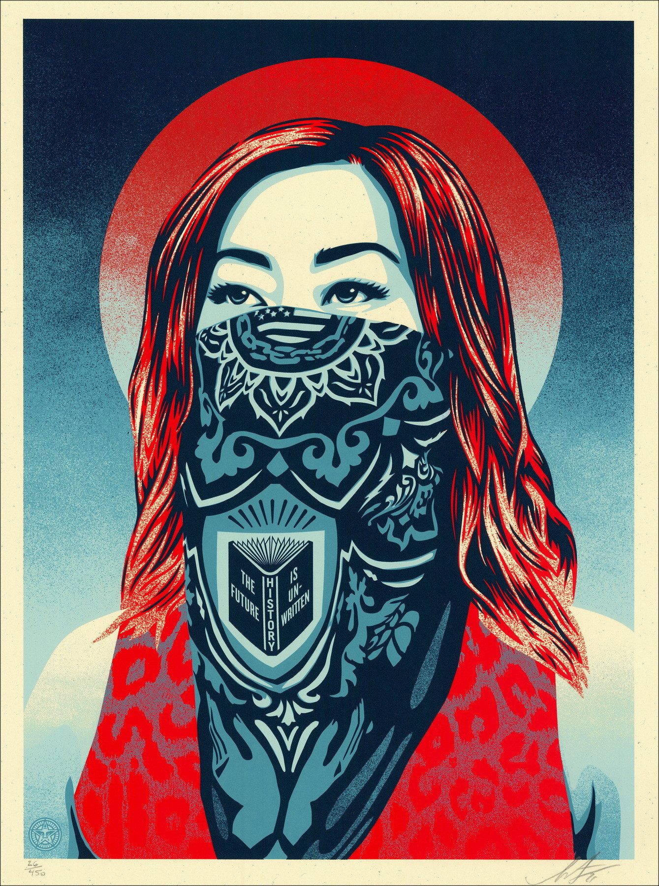 Shepard Fairey (Obey) – Just Future Rising 2021 | Sérigraphie