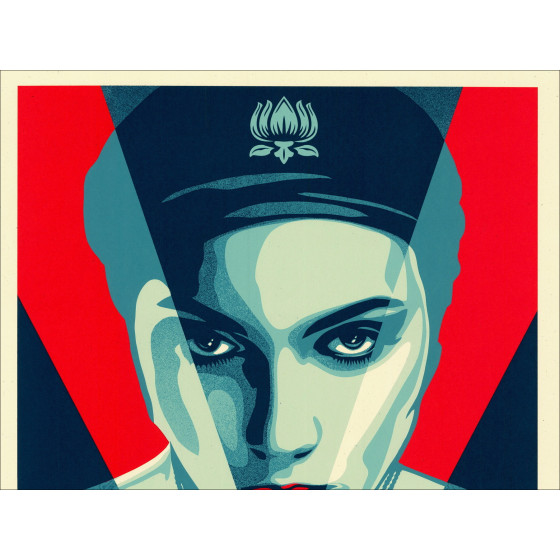 Shepard Fairey – Justice Woman Red 2021 | Serigrafia