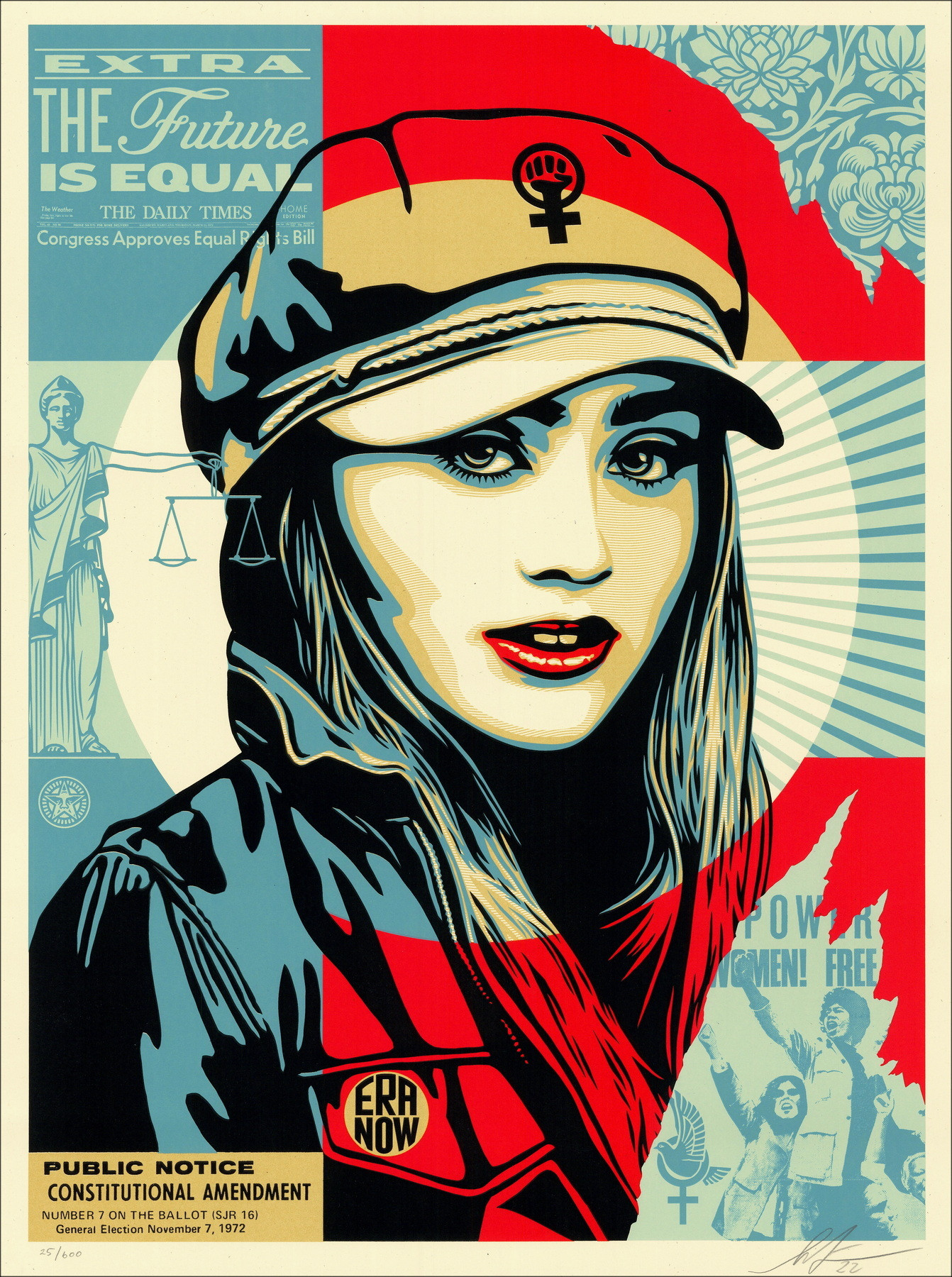 Shepard Fairey – The Future Is Equal 2022 | Serigrafía