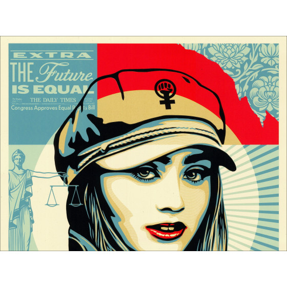Shepard Fairey – The Future Is Equal 2022 | Siebdruck