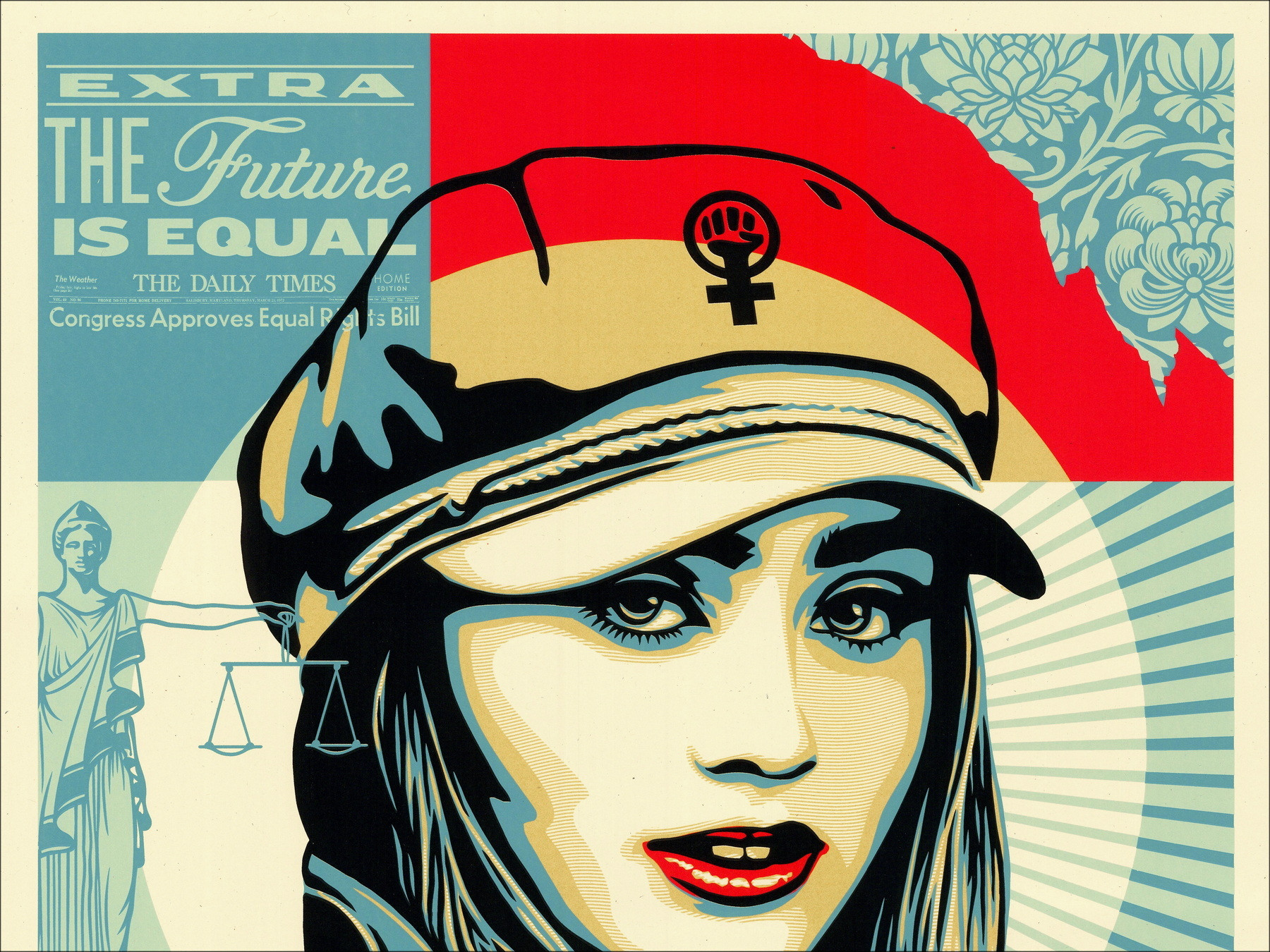 Shepard Fairey – The Future Is Equal 2022 | Serigrafía