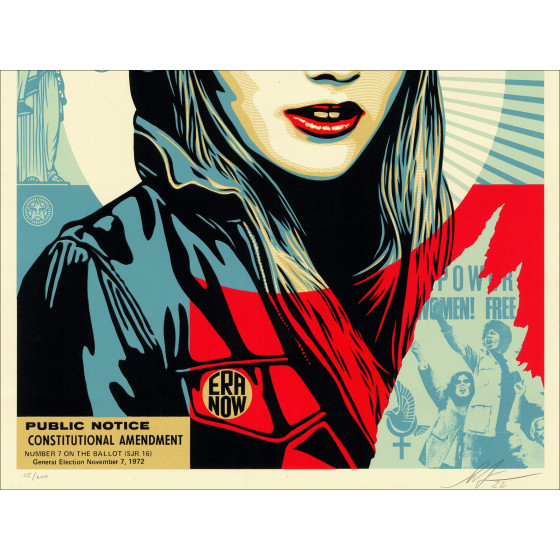Shepard Fairey – The Future Is Equal 2022 | Serigrafía