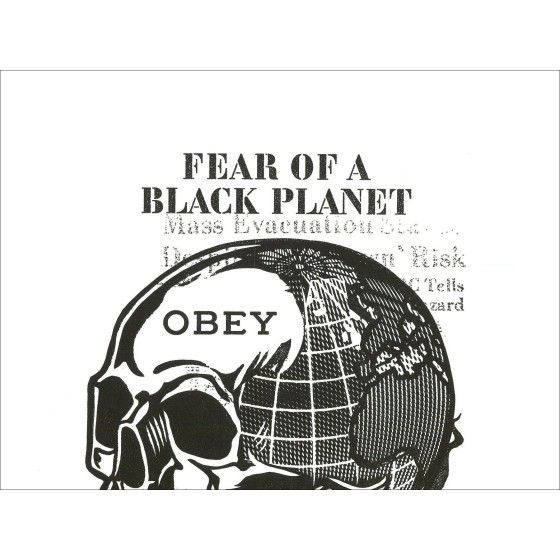 Shepard Fairey (Obey) – Skull of a Black Planet 2016 | Sérigraphie