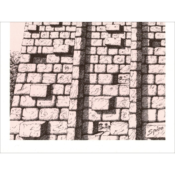 Georges Spiro – Le mur 1971 | Lithographie sur papier vélin