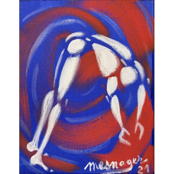 Jérôme Mesnager – L’acrobate circa 2021 | Original painting