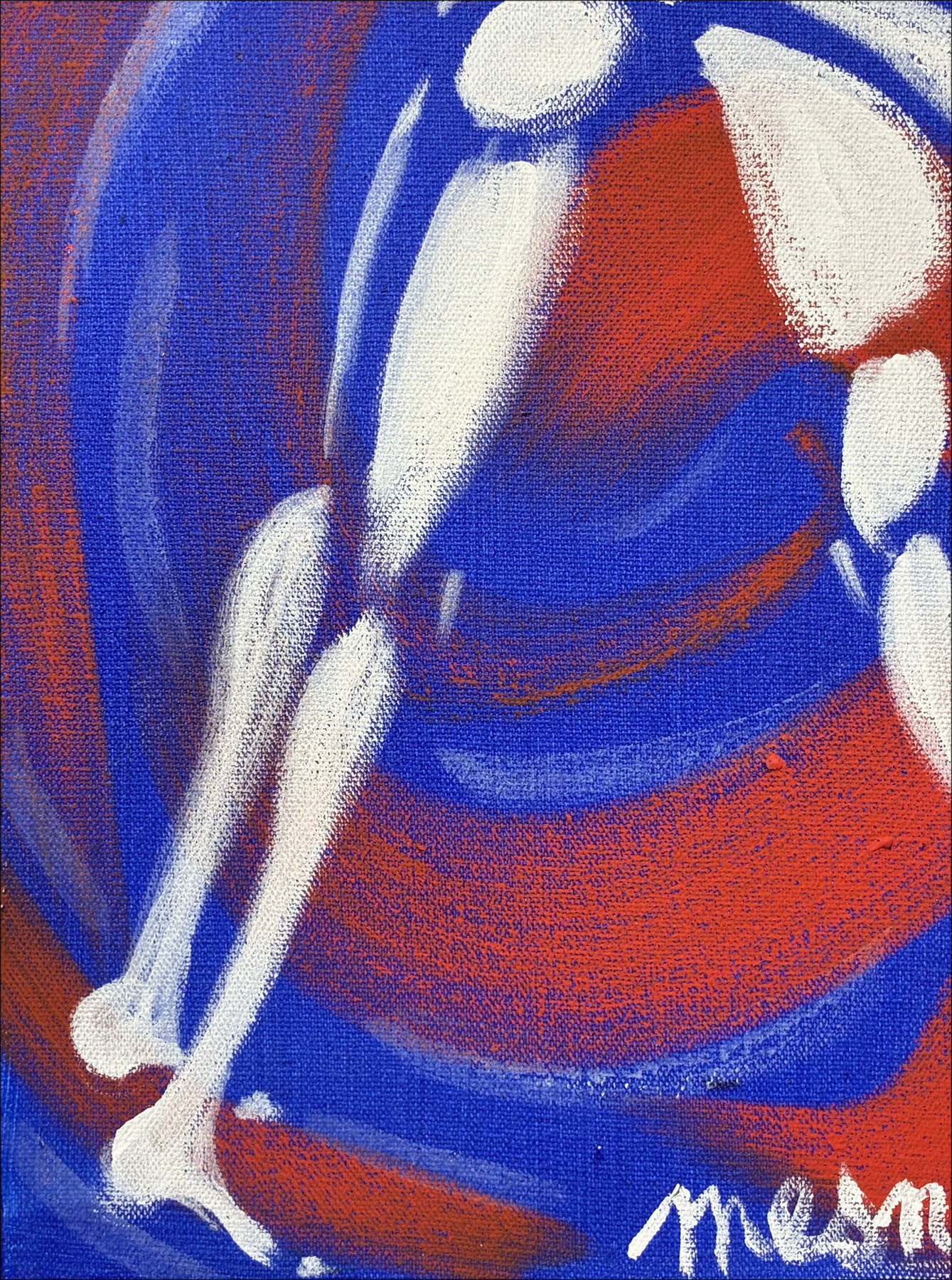 Jérôme Mesnager – L’acrobate circa 2021 | Origineel schilderij