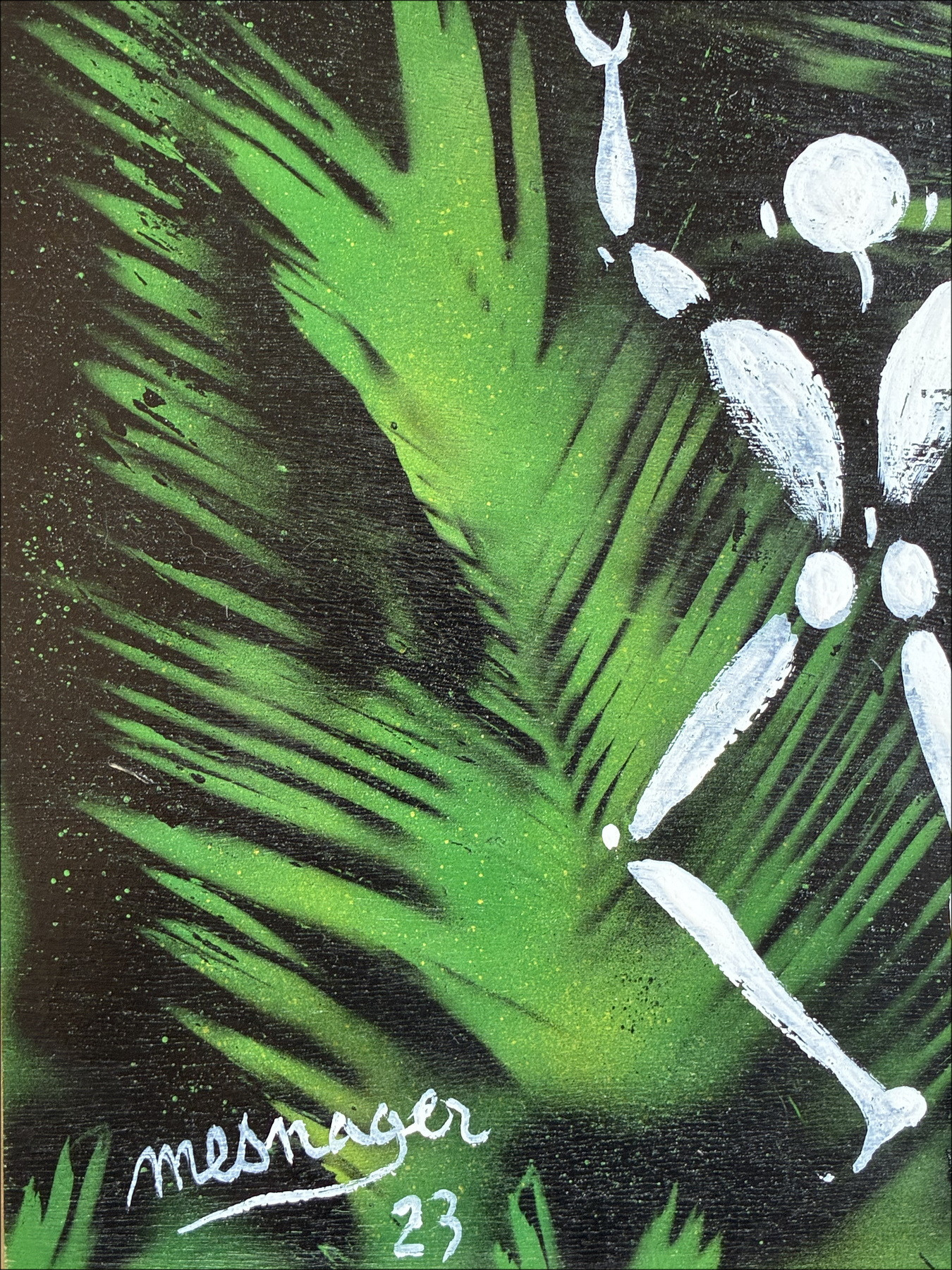 Jérôme Mesnager – La forêt 2023 | Origineel schilderij