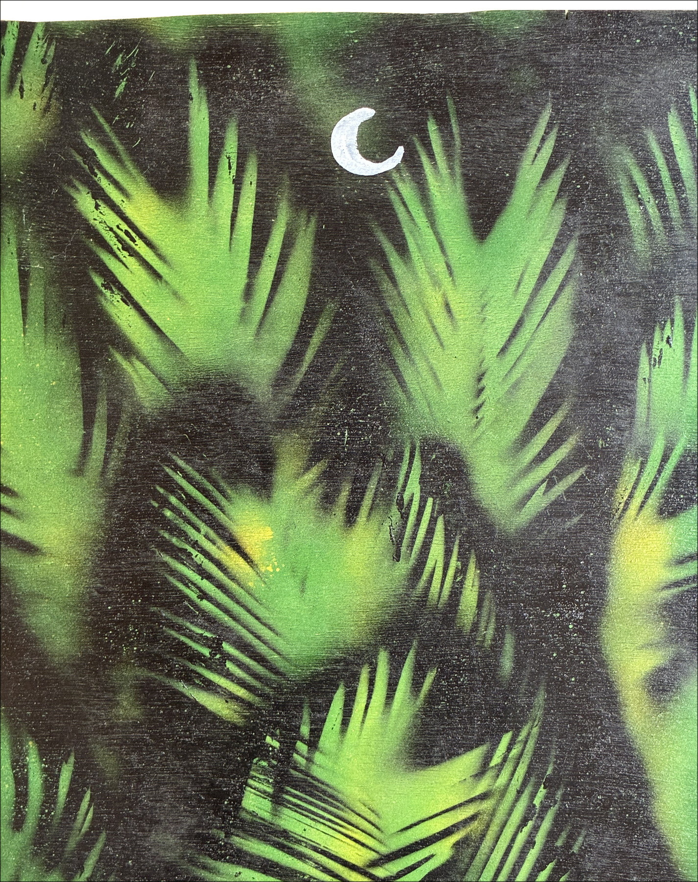 Jérôme Mesnager – La forêt 2023 | Pintura original