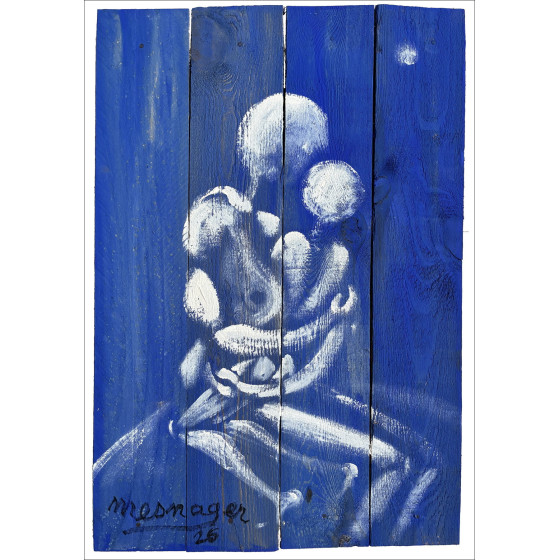Jérôme Mesnager – Couple en bleu 2026 | Originalgemälde