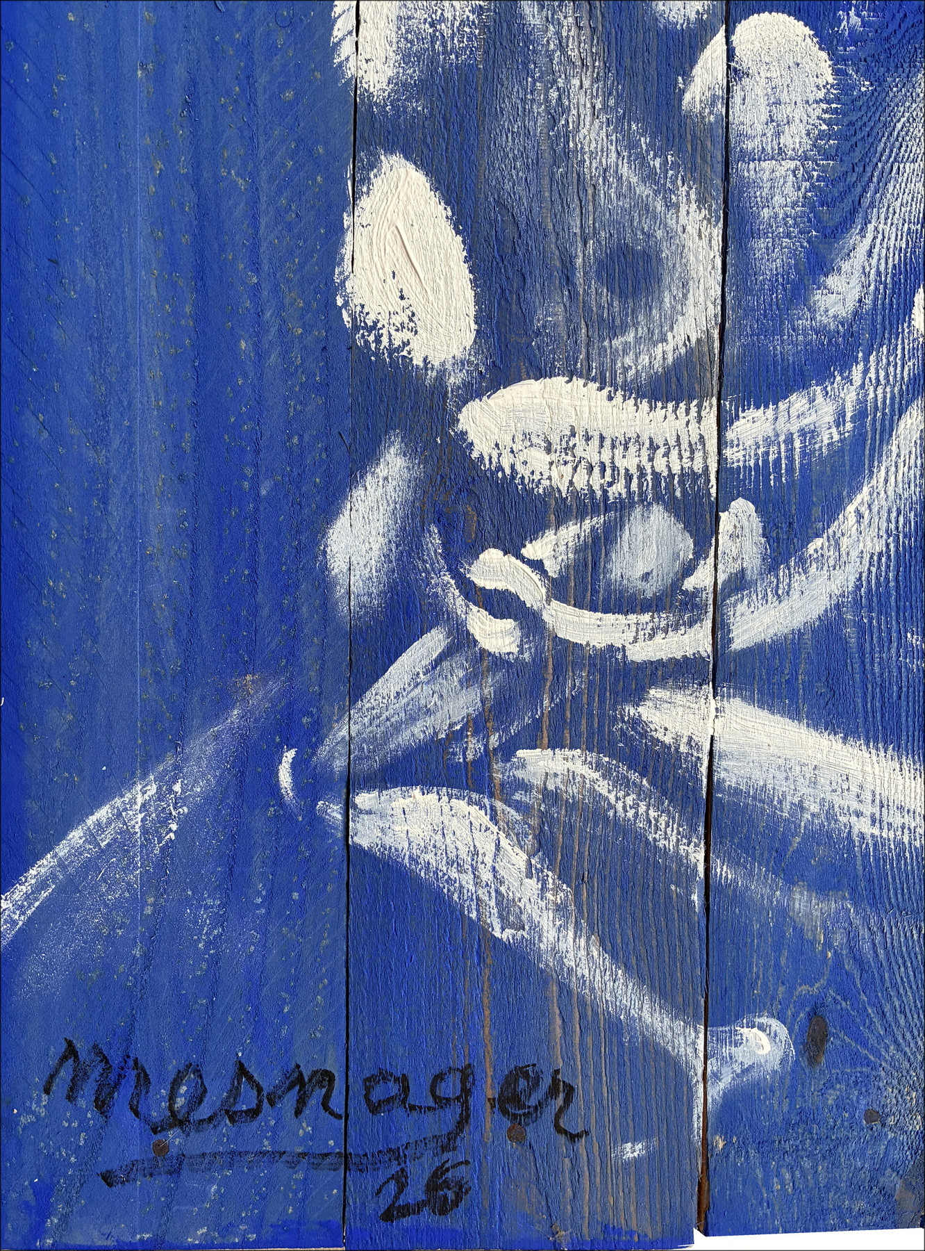 Jérôme Mesnager – Couple en bleu 2026 | Originalgemälde