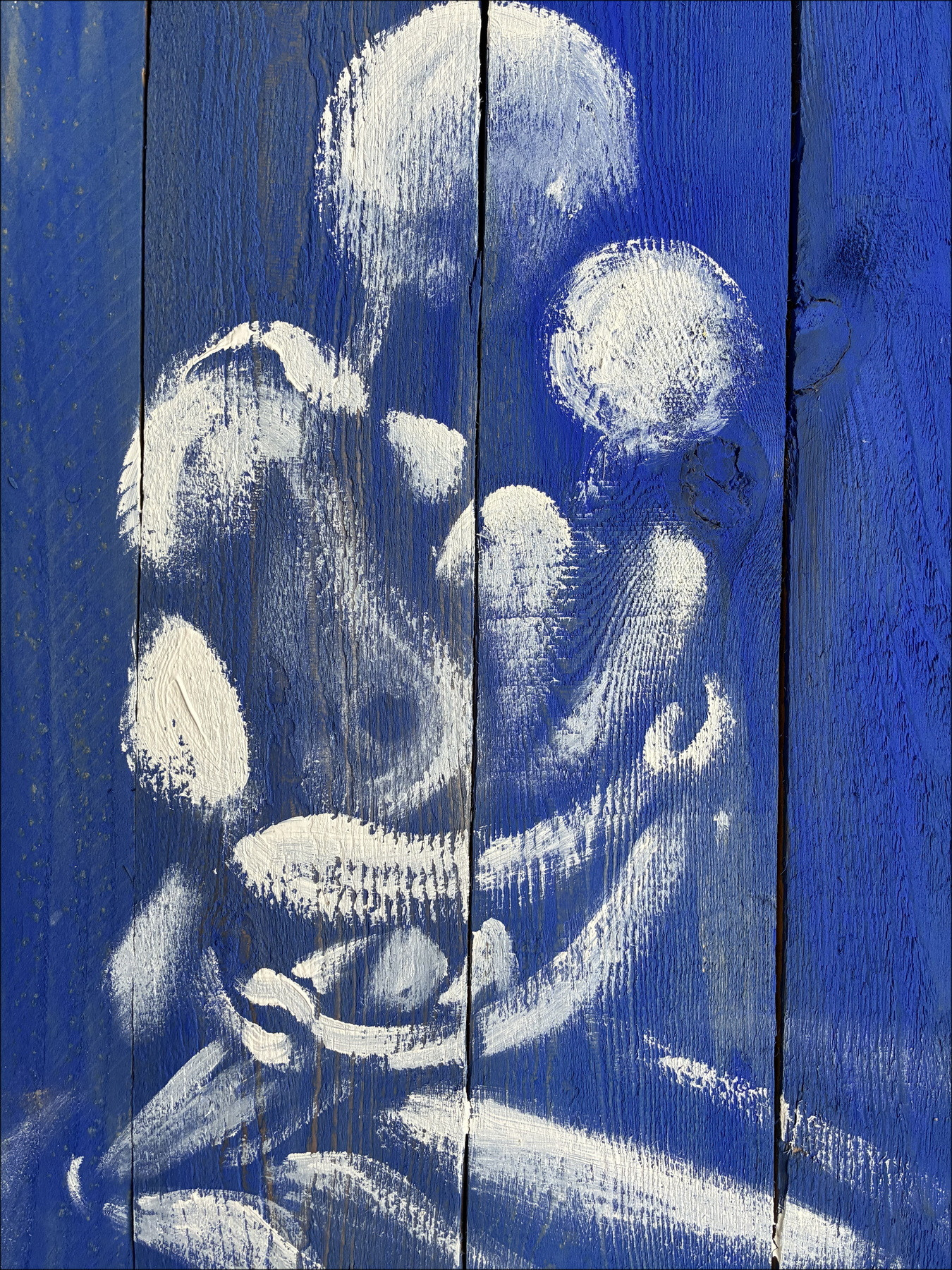 Jérôme Mesnager – Couple en bleu 2026 | Original painting