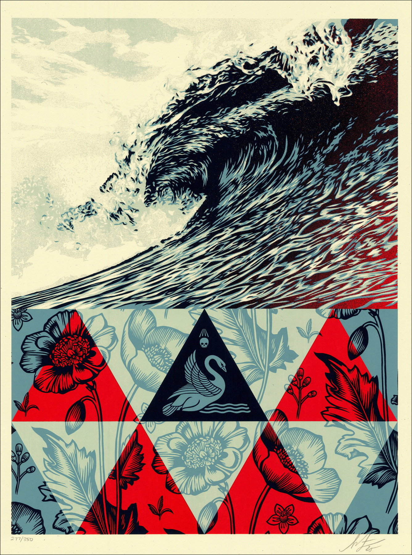 Shepard Fairey ave Wave of Distress (2025)