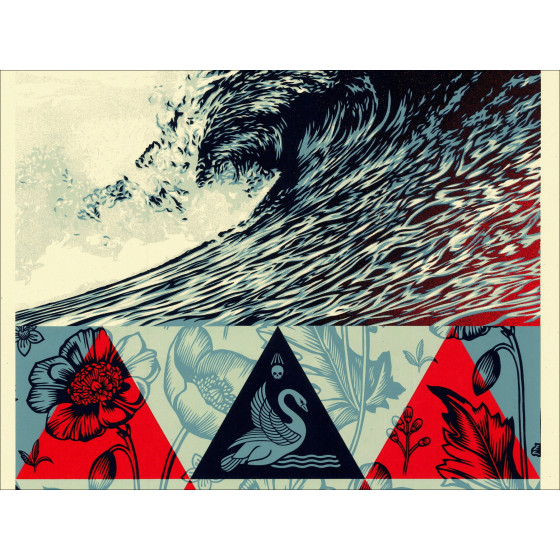 Shepard Fairey ave Wave of Distress (2025)