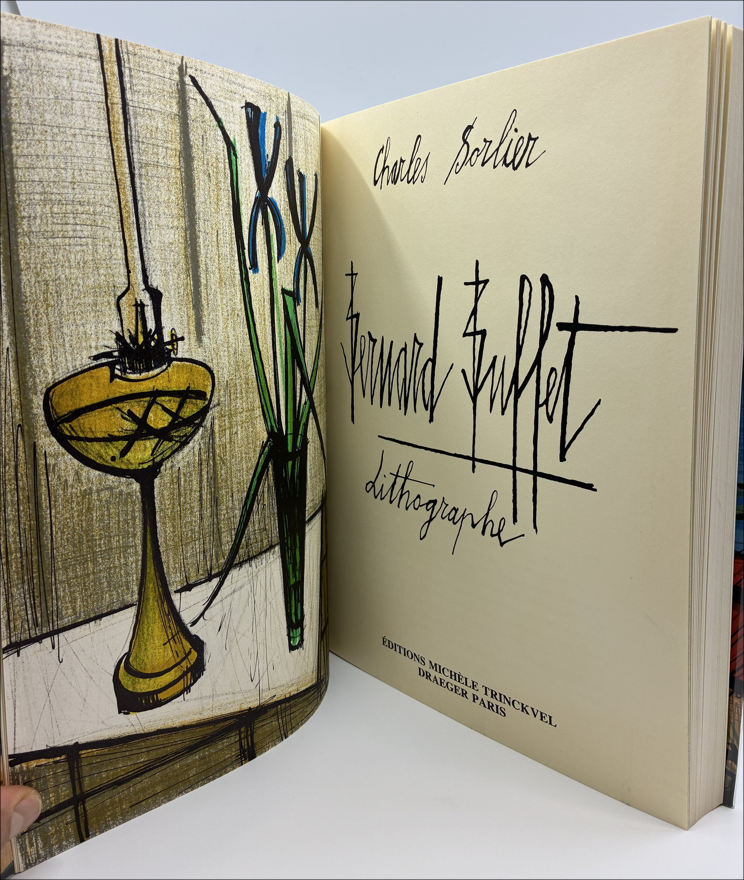 Bernard Buffet, Litografo - Lavoro di Draeger dal 1979