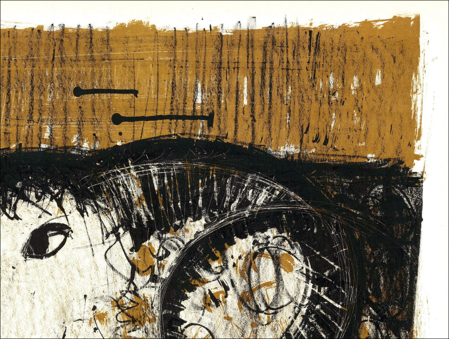 Lithografie van Bernard Buffet Ram 1960, ondertekend