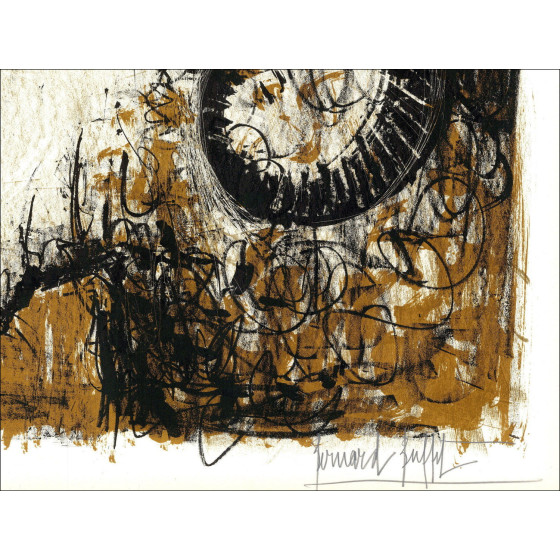 Lithographie Bernard Buffet Bélier 1960, signée