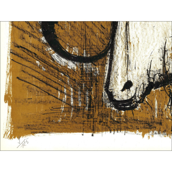 Lithografie van Bernard Buffet Ram 1960, ondertekend
