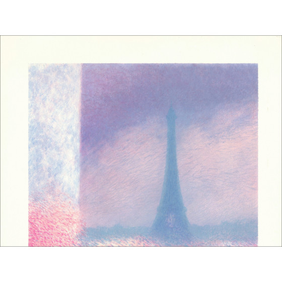 Claude Manoukian - Torre Eiffel | Litografía original