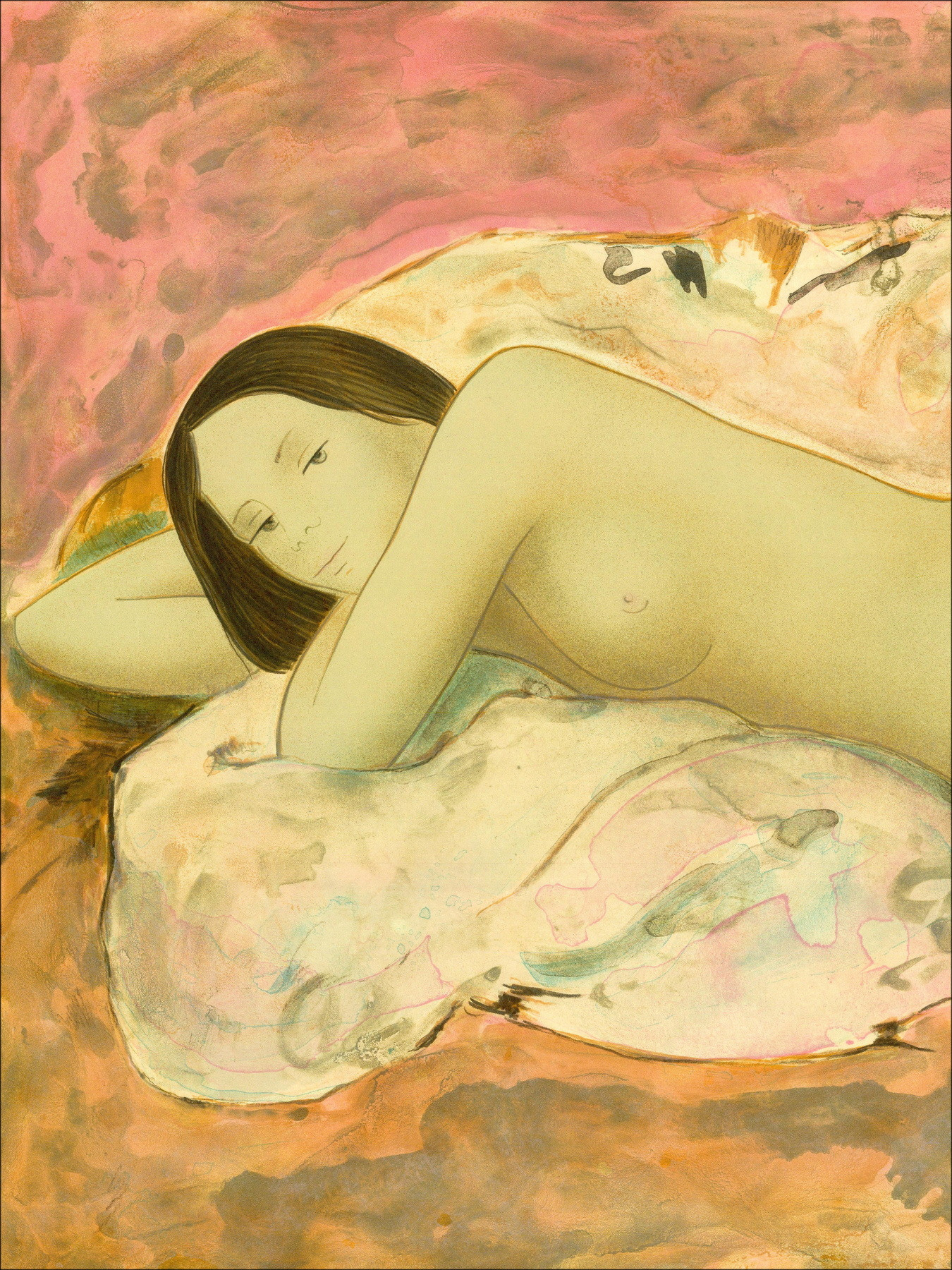 Alain Bonnefoit - Donne V | Litografia originale