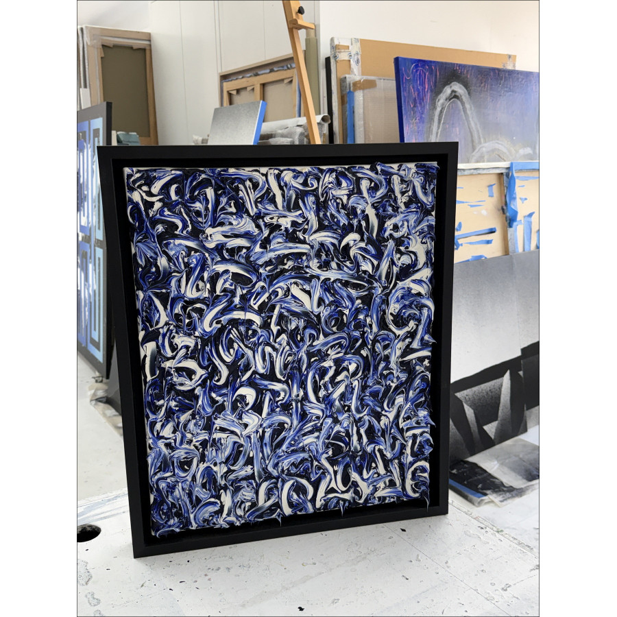 TANC – Ultramarine #43 | Peinture originale à l’huile