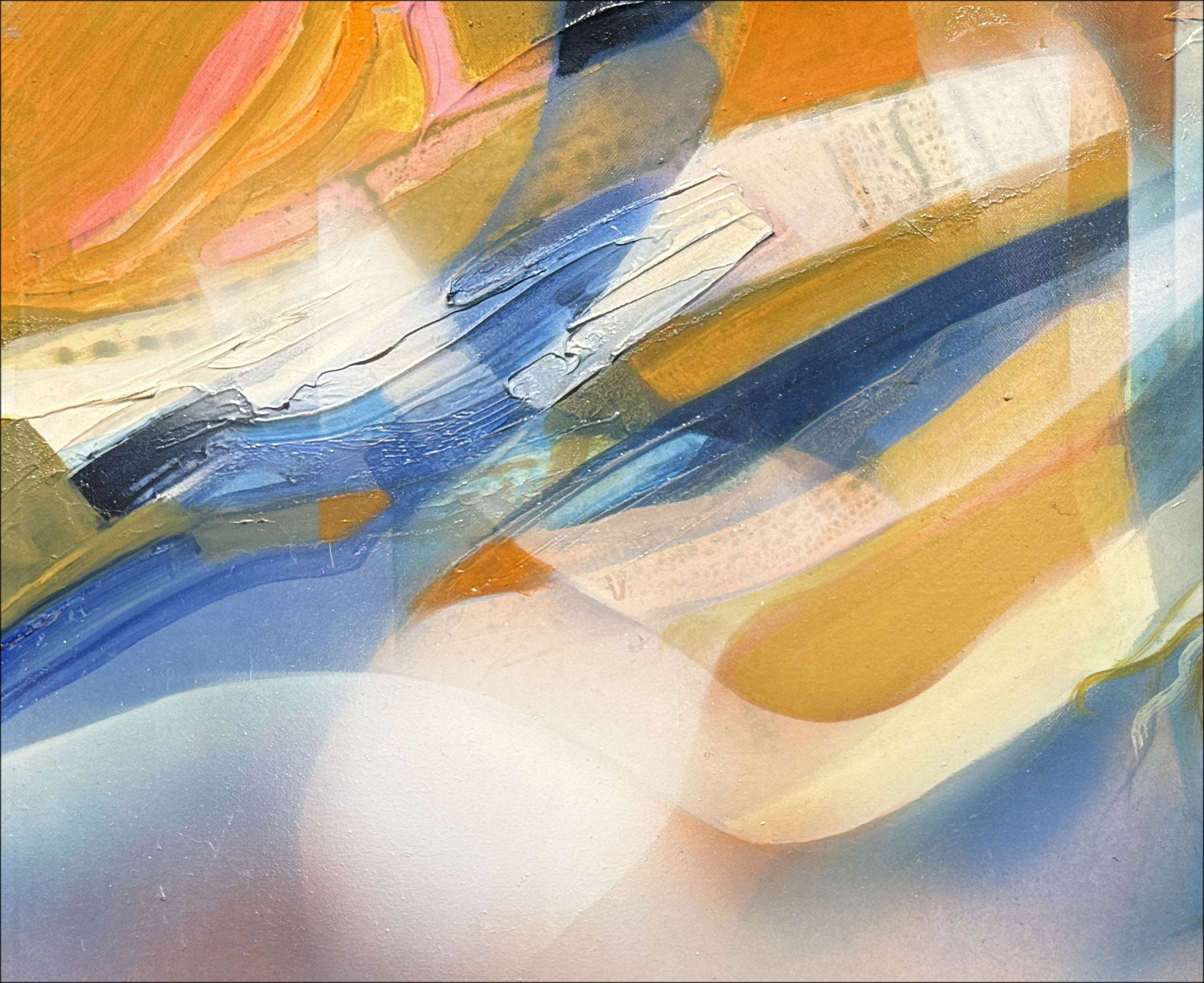 Jean-Baptiste Valadié, Reflectie, origineel olieverfschilderij ondertekend