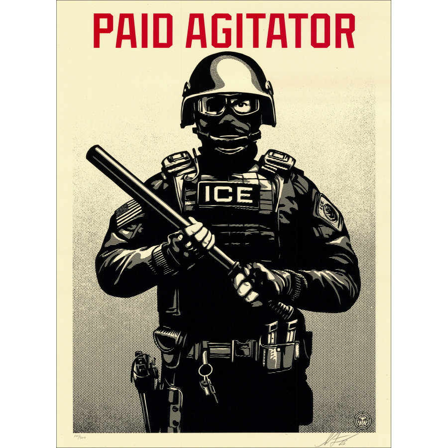 Shepard Fairey (Obey) - Projectie Spiegel: Betaalde Agitator 2026