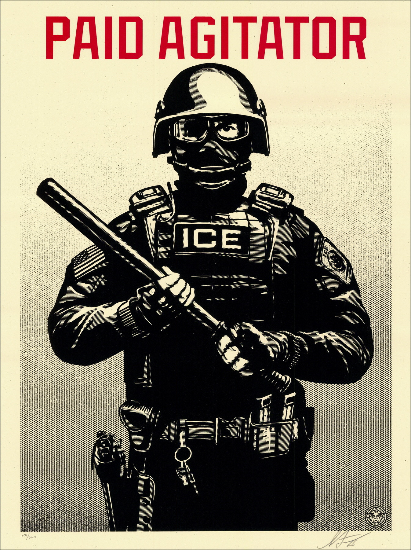 Shepard Fairey (Obey) - Projection Mirror: Paid Agitator 2026