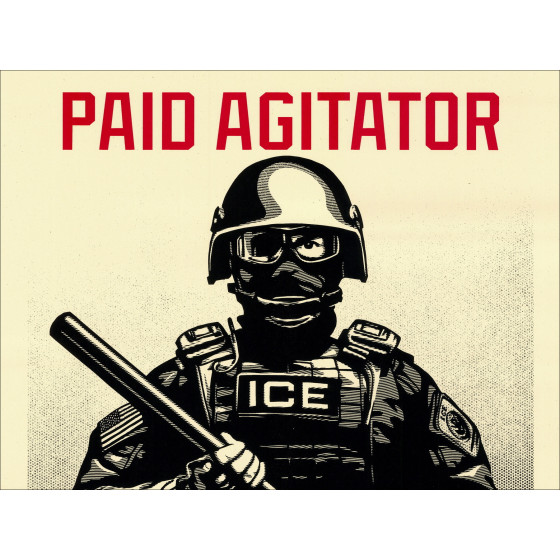 Shepard Fairey (Obey) - Projection Mirror: Paid Agitator 2026