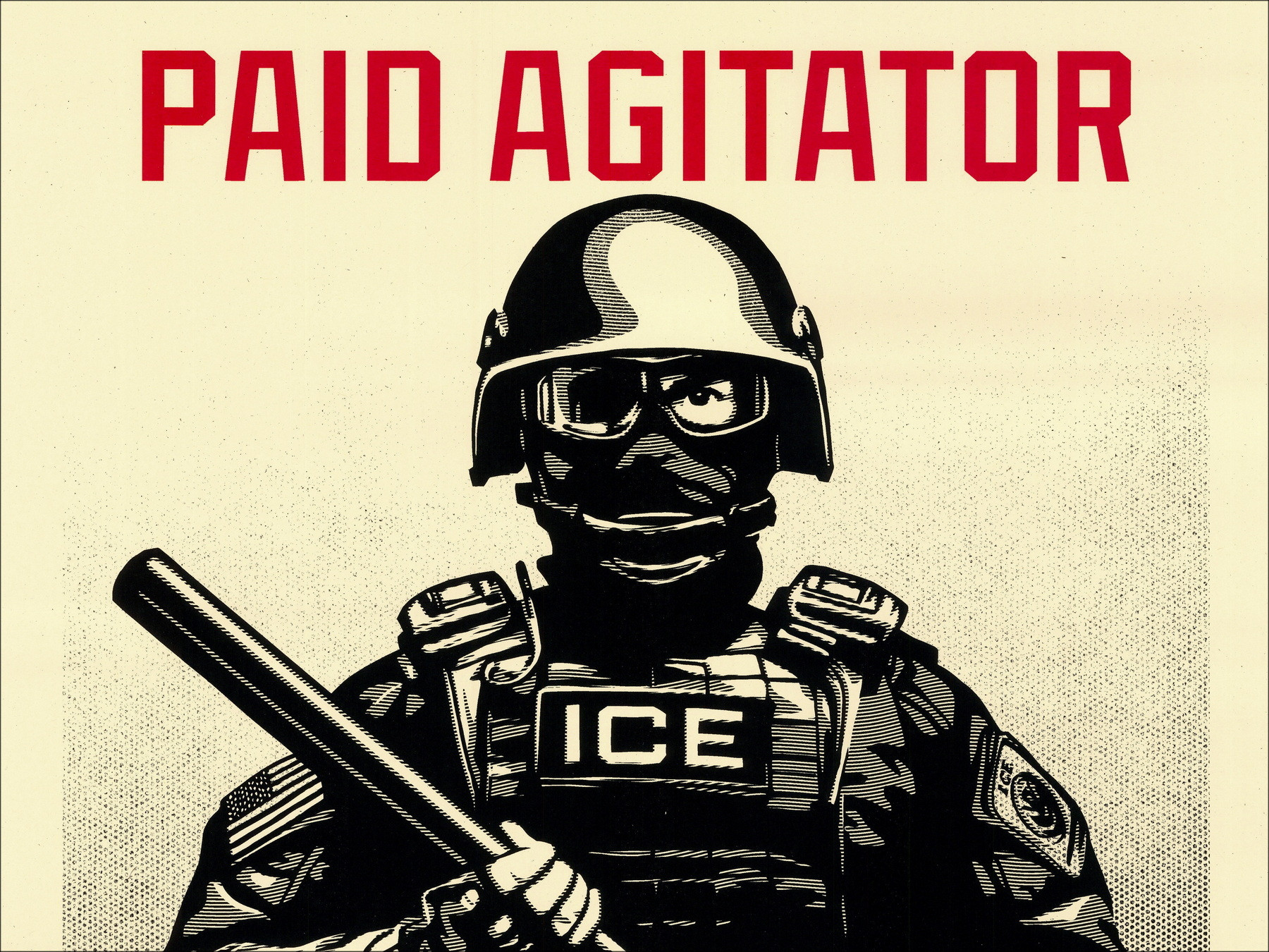 Shepard Fairey (Obey) - Proiezione specchio: Agitatore pagato 2026