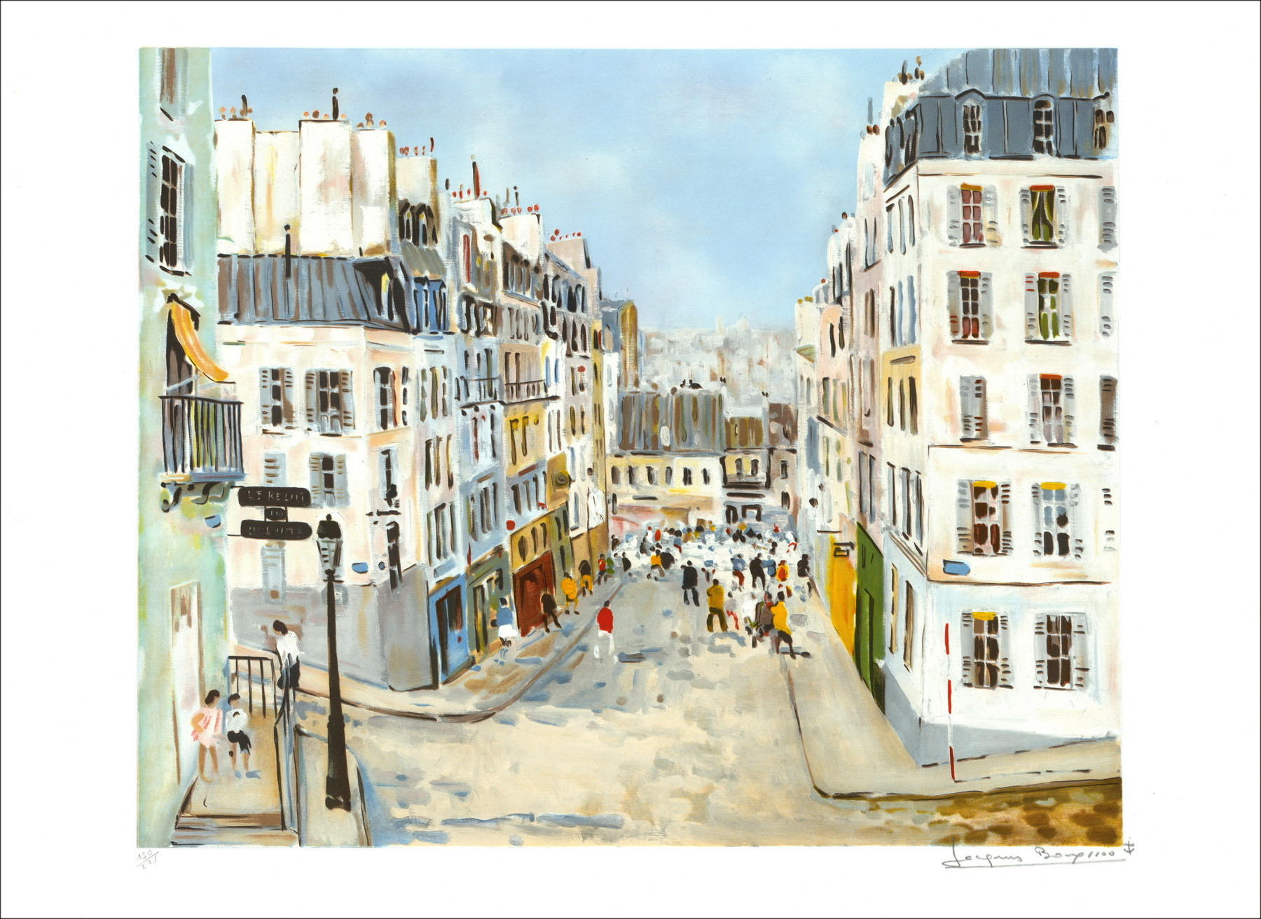Jacques Bouyssou - Parigi, Montmartre, Il rifugio della collina