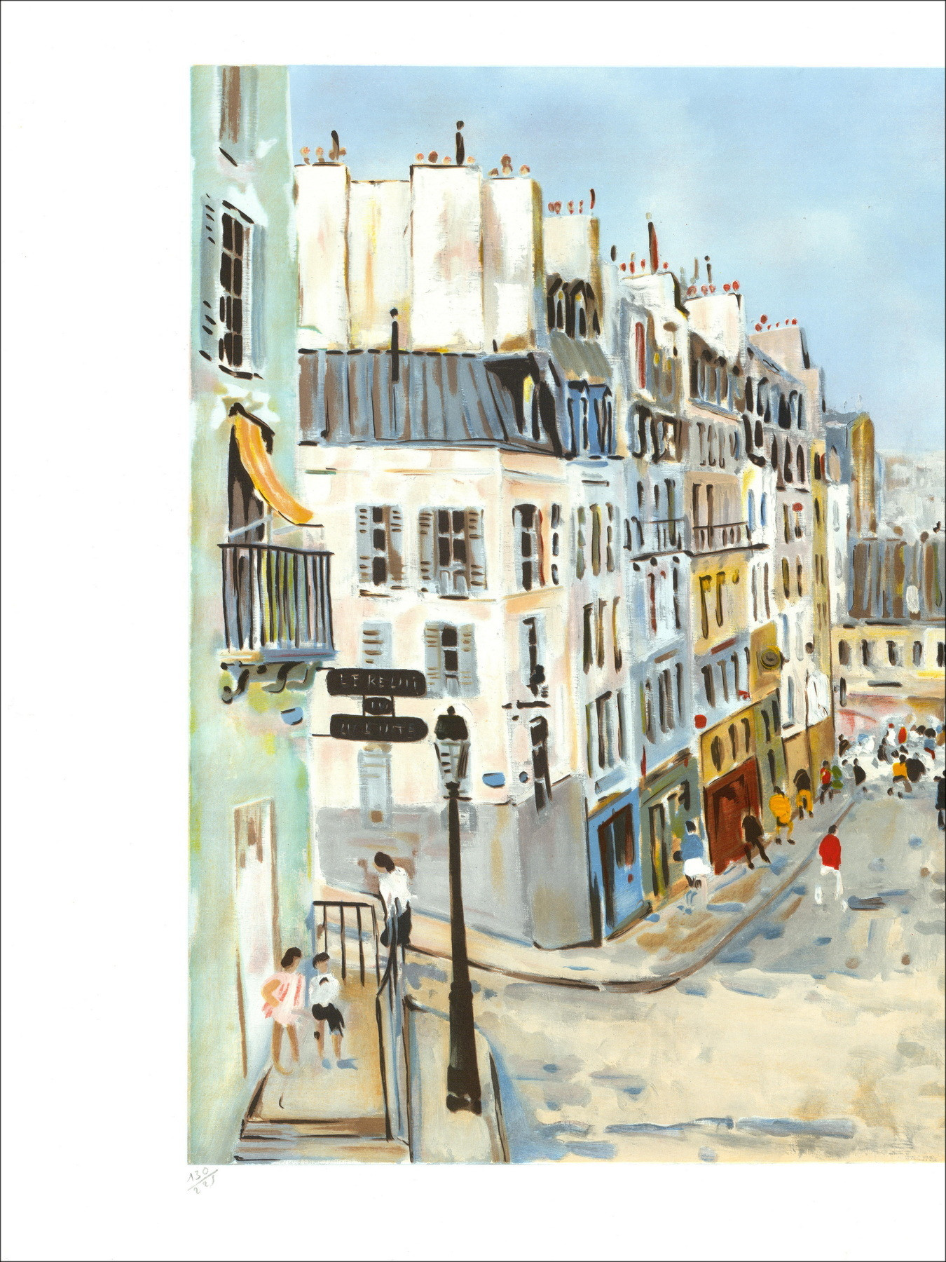 Jacques Bouyssou - París, Montmartre, El relais de la butte