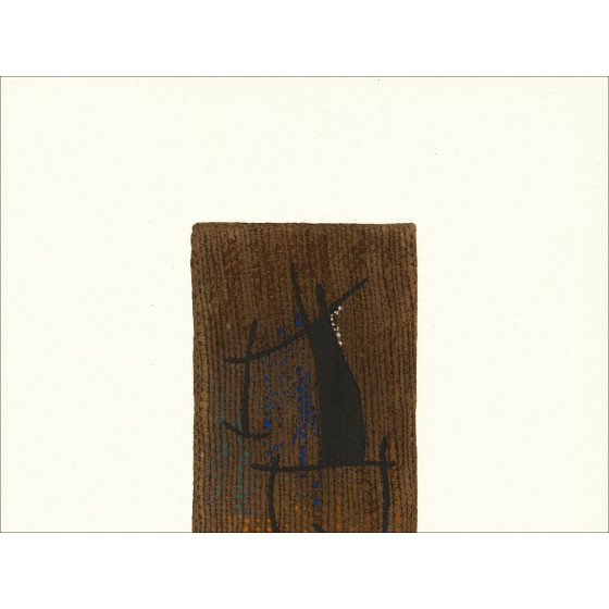 Joan Miró, Composition 01 Femme 1965, lithographie Maeght
