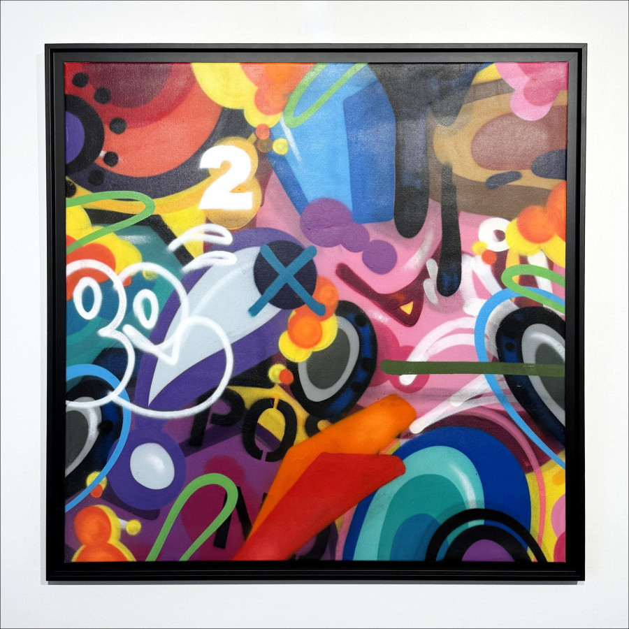 COPE2 | Bronx Legend 1, 2025 pintura original 91x91cm