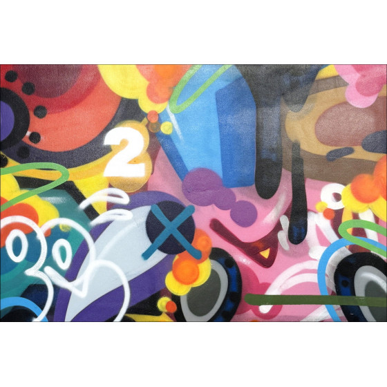 COPE2 | Bronx Legend 1, 2025 pittura originale 91x91cm