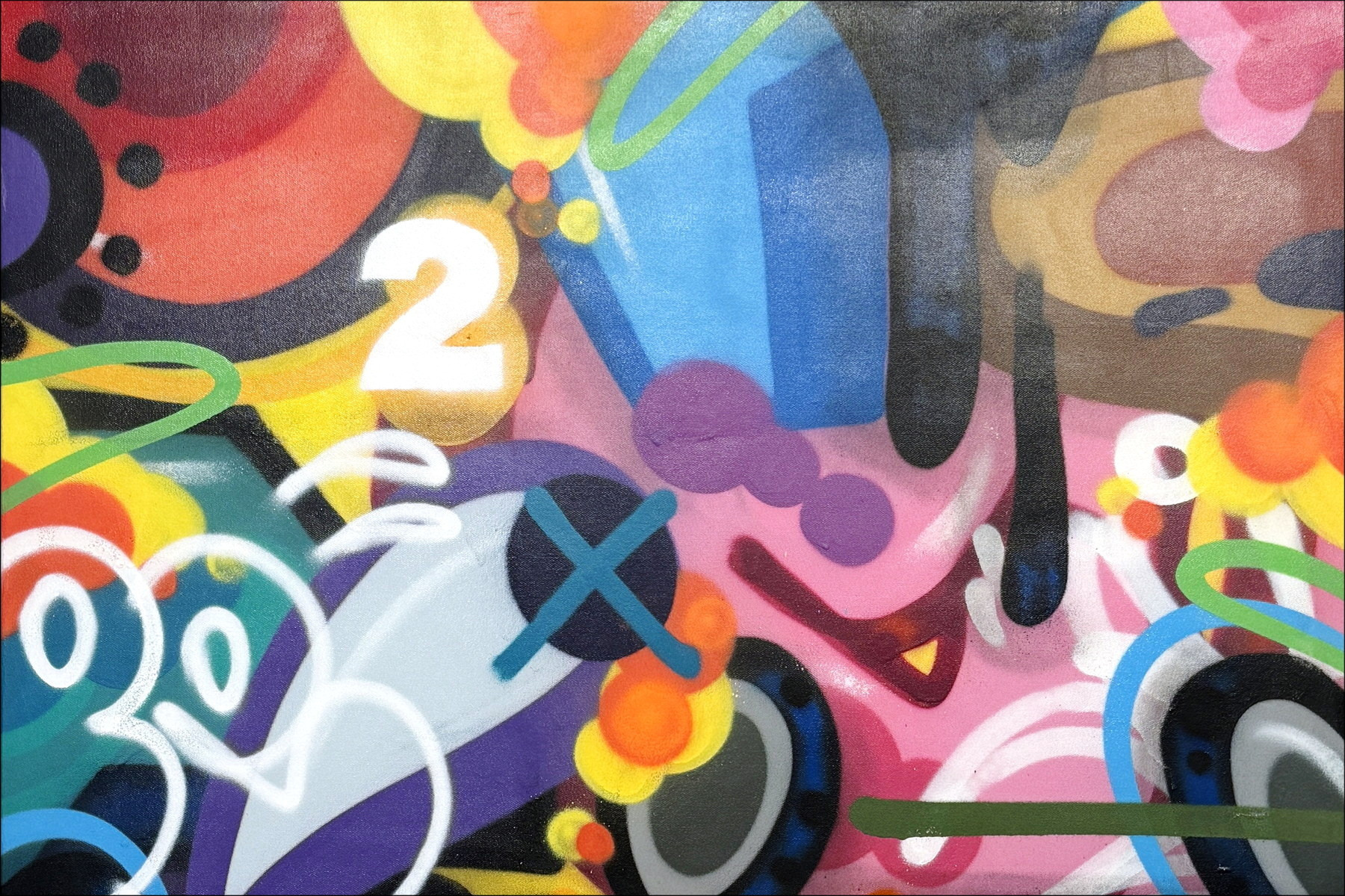 COPE2 | Bronx Legend 1, 2025 Originalgemälde 91x91cm