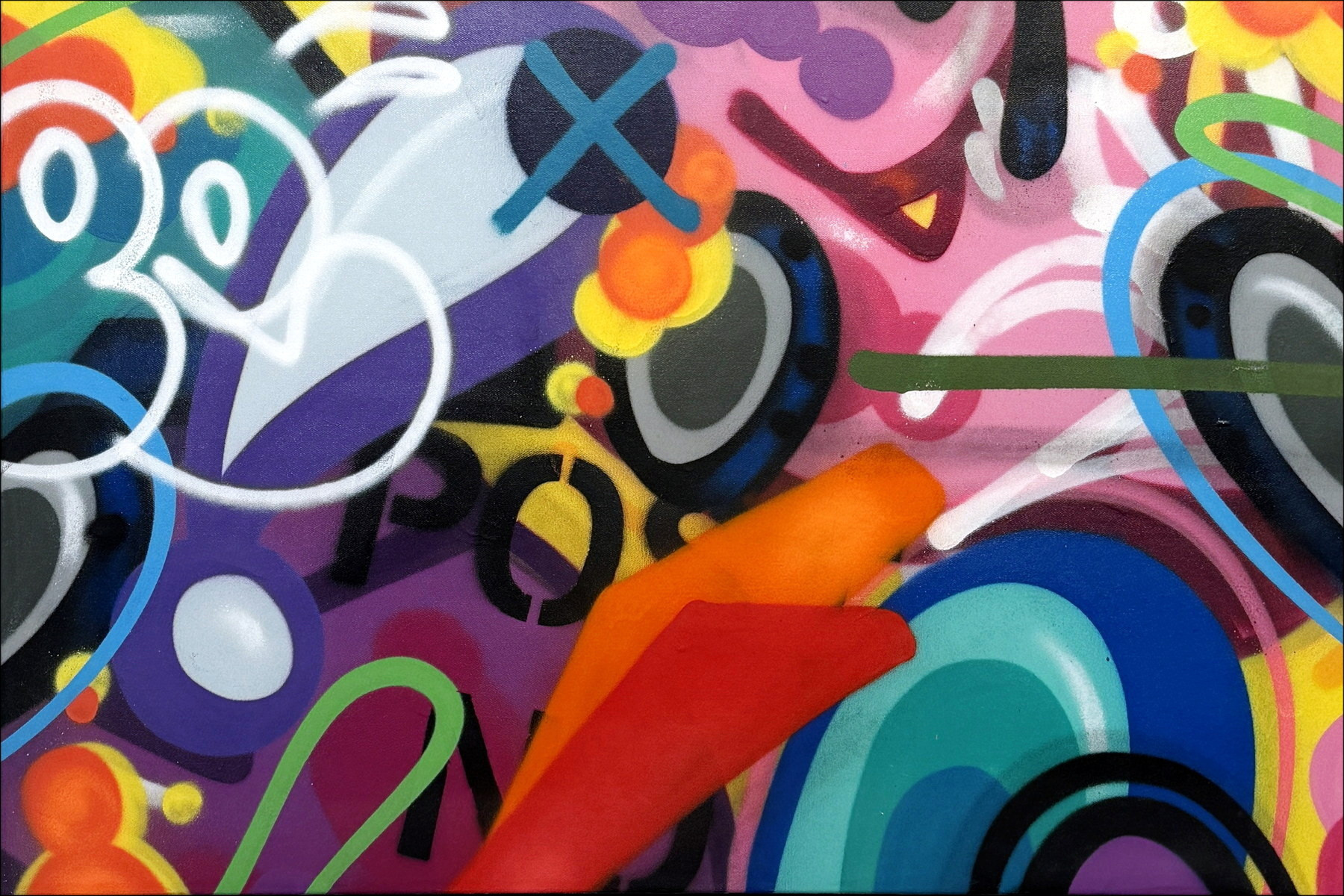 COPE2 | Bronx Legend 1, 2025 Originalgemälde 91x91cm