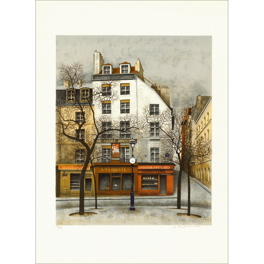 André Renoux - Rue Parisienne 1976